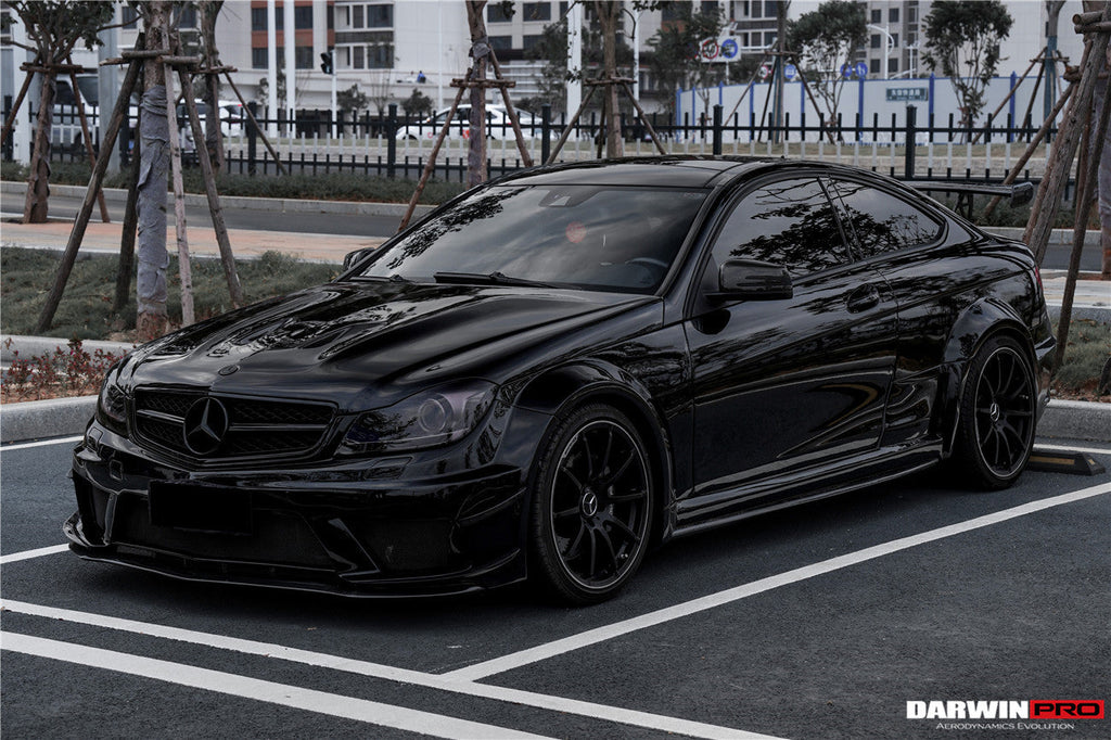 DarwinPRO 2012-2014 Mercedes Benz W204 C63 AMG Coupe BKSS Style Wide Full Body Kit