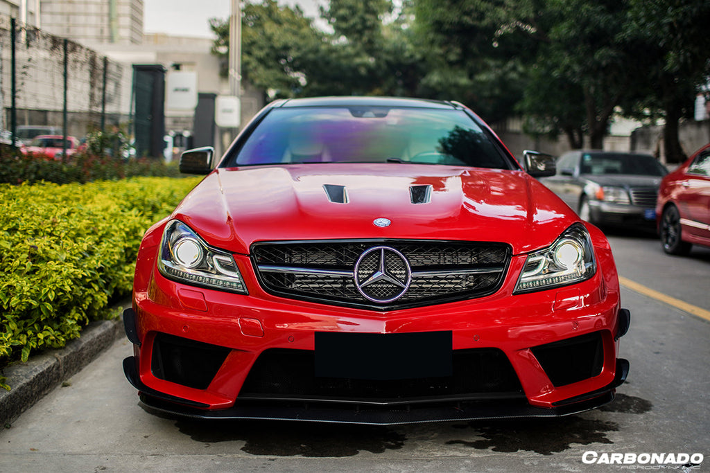 DarwinPRO 2012-2014 Mercedes Benz W204 C63 AMG Coupe BKSS Style Wide Full Body Kit