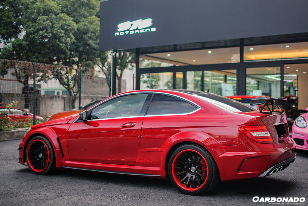 DarwinPRO 2012-2014 Mercedes Benz W204 C63 AMG Coupe BKSS Style Wide Full Body Kit