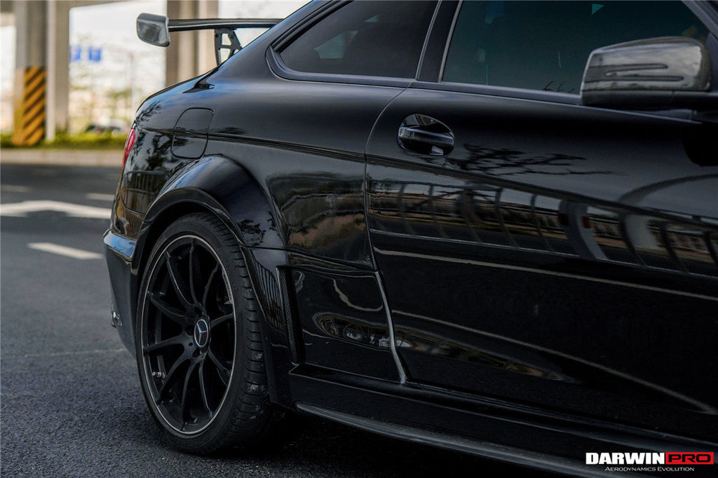 DarwinPRO 2012-2014 Mercedes Benz W204 C63 AMG Coupe BKSS Style Wide Full Body Kit