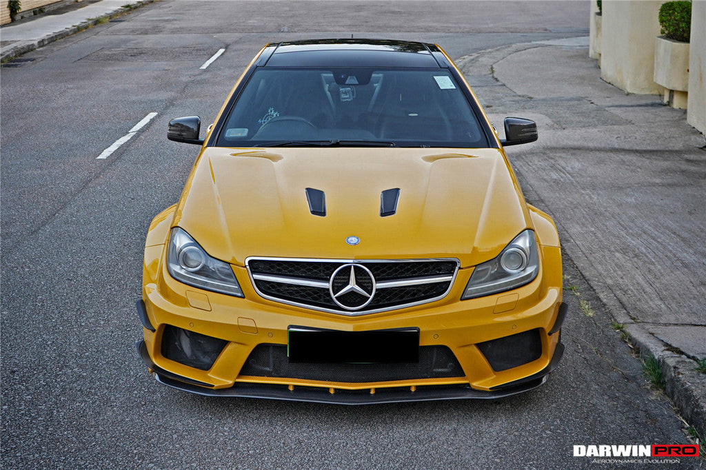DarwinPRO 2012-2014 Mercedes Benz W204 C Class BKSS Style Hood (Not Fit AMG)