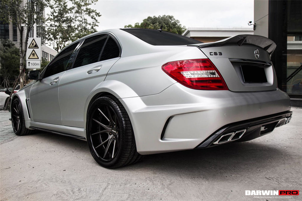 DarwinPRO 2012-2014 Mercedes Benz W204 C Class Sedan BKSS Style Wide Full Body Kit