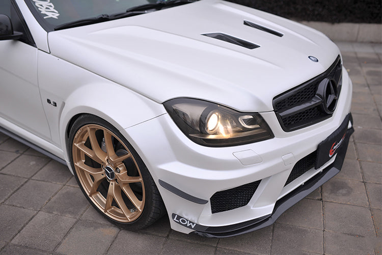 DarwinPRO 2012-2014 Mercedes Benz W204 C Class Sedan BKSS Style Wide Full Body Kit