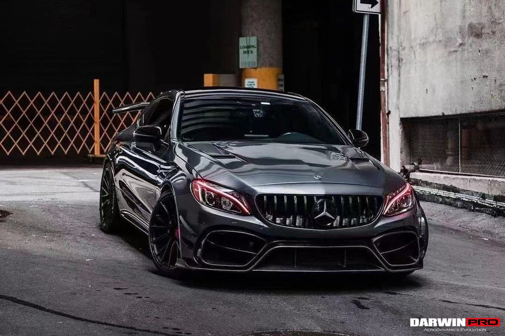 2015-2021 Mercedes Benz W205 C63 C63S AMG BKSS Style Hood