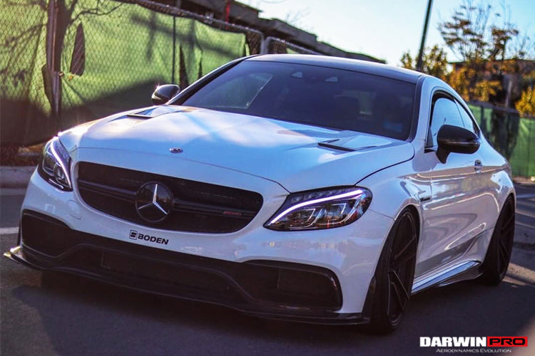 2015-2021 Mercedes Benz W205 C63 C63S AMG BKSS Style Hood