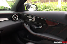 Load image into Gallery viewer, 2015-2021 Mercedes Benz W205 C63 S AMG Sedan Carbon Fiber Interior Door Panel Trim Cover Strip