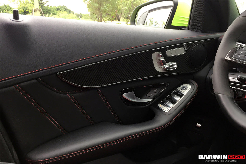 2015-2021 Mercedes Benz W205 C63 S AMG Sedan Dry Carbon Fiber Interior