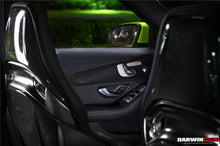 Load image into Gallery viewer, 2015-2021 Mercedes Benz W205 C Class GLC X253 Carbon Fiber Interior Door Handle Cover Trim