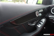 Load image into Gallery viewer, 2015-2021 Mercedes Benz W205 C63 S AMG Sedan Carbon Fiber Interior Door Panel Trim Cover Strip