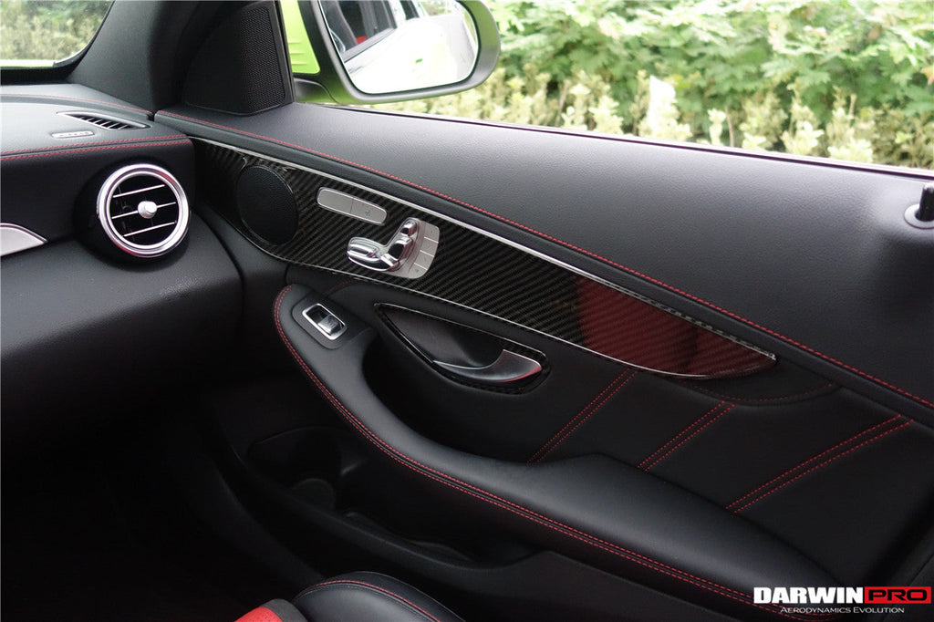 2015-2021 Mercedes Benz W205 C63 S AMG Sedan Dry Carbon Fiber Interior
