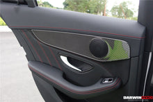 Load image into Gallery viewer, 2015-2021 Mercedes Benz W205 C Class GLC X253 Carbon Fiber Interior Door Handle Cover Trim
