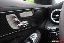 Load image into Gallery viewer, 2015-2021 Mercedes Benz W205 C63 S AMG Sedan Carbon Fiber Interior Door Panel Trim Cover Strip