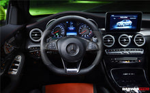 Load image into Gallery viewer, 2015-2021 Mercedes Benz W205 C63 AMG Carbon Fiber Interior Steering wheel Trim