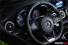 Load image into Gallery viewer, 2015-2021 Mercedes Benz W205 C63 AMG Carbon Fiber Interior Steering wheel Trim
