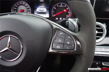Load image into Gallery viewer, 2015-2021 Mercedes Benz W205 C63 AMG Carbon Fiber Interior Steering wheel Trim
