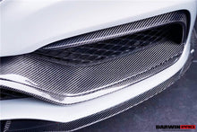 Load image into Gallery viewer, 2015-2021 Mercedes Benz W205 C63 S AMG Carbon Fiber Front Bumper Trim Set (4pcs)