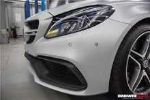 Load image into Gallery viewer, 2015-2021 Mercedes Benz W205 C63 S AMG Carbon Fiber Front Canards