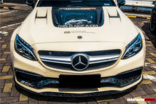 Load image into Gallery viewer, 2015-2021 Mercedes Benz W205 C63 S AMG Coupe BKSS Style Carbon Fiber Front Lip