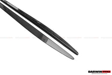 Load image into Gallery viewer, 2015-2021 Mercedes Benz W205 C63 &amp; S AMG Coupe Carbon Fiber Side Skirts Extension