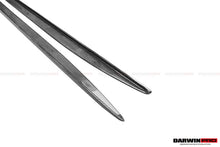 Load image into Gallery viewer, 2015-2021 Mercedes Benz W205 C63 &amp; S AMG Coupe Carbon Fiber Side Skirts Extension