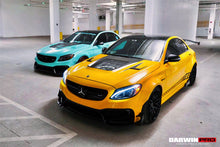 Load image into Gallery viewer, 2015-2021 Mercedes Benz W205 C63 S AMG Sedan IMP Performance Partial Carbon Fiber front bumper - DarwinPRO Aerodynamics