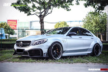 Load image into Gallery viewer, 2015-2021 Mercedes Benz W205 C63 S AMG Sedan IMP Performance Partial Carbon Fiber front bumper - DarwinPRO Aerodynamics