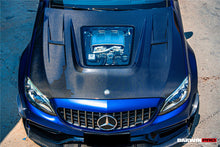 Load image into Gallery viewer, DarwinPRO 2015-2021 Mercedes Benz W205 C63 &amp; S AMG IMP Performance Partial Carbon Fiber Hood - DarwinPRO Aerodynamics