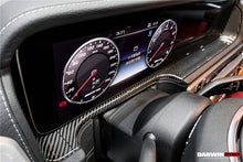 Load image into Gallery viewer, 2019-2023 Mercedes Benz W464 G550 G63 AMG G-Class Dry Carbon Fiber Screen Surround Panel Replacement