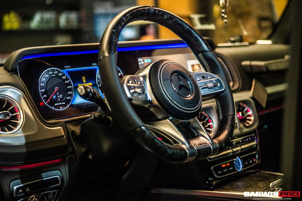 2019-2023 Mercedes Benz W464 G550 & G63AMG G-Class G Wagon Dry Carbon Fiber Repalcement Interiors