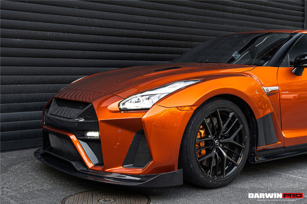 DarwinPRO 2008-2022 Nissan GTR R35 CBA & DBA & EBA BKSSII Style Front Bumper