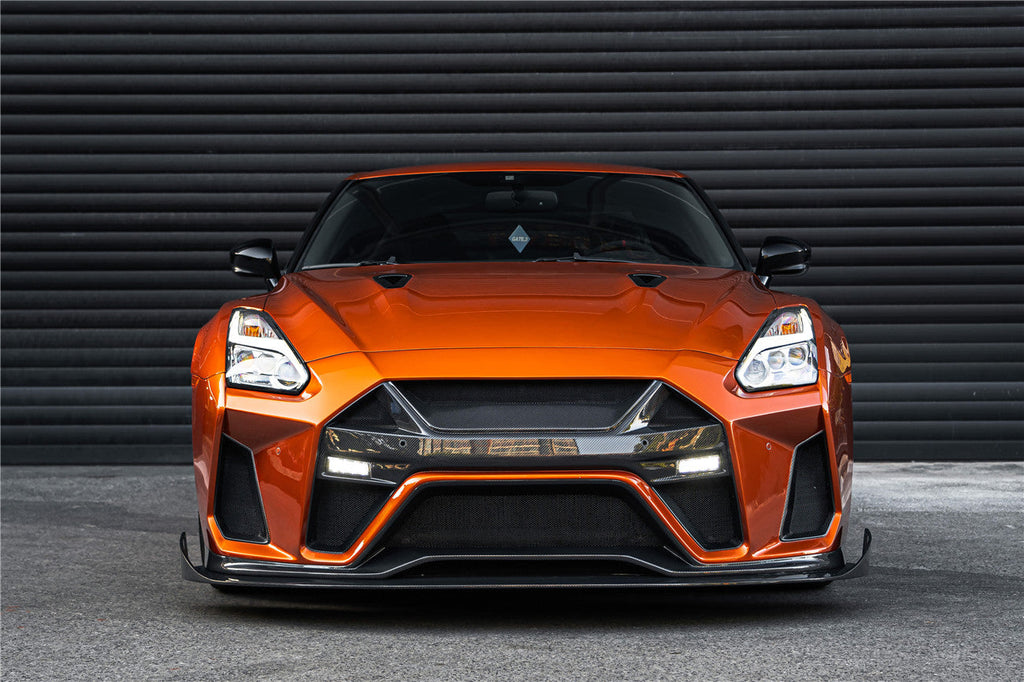 DarwinPRO 2008-2022 Nissan GTR R35 CBA & DBA & EBA BKSSII Style Front Bumper