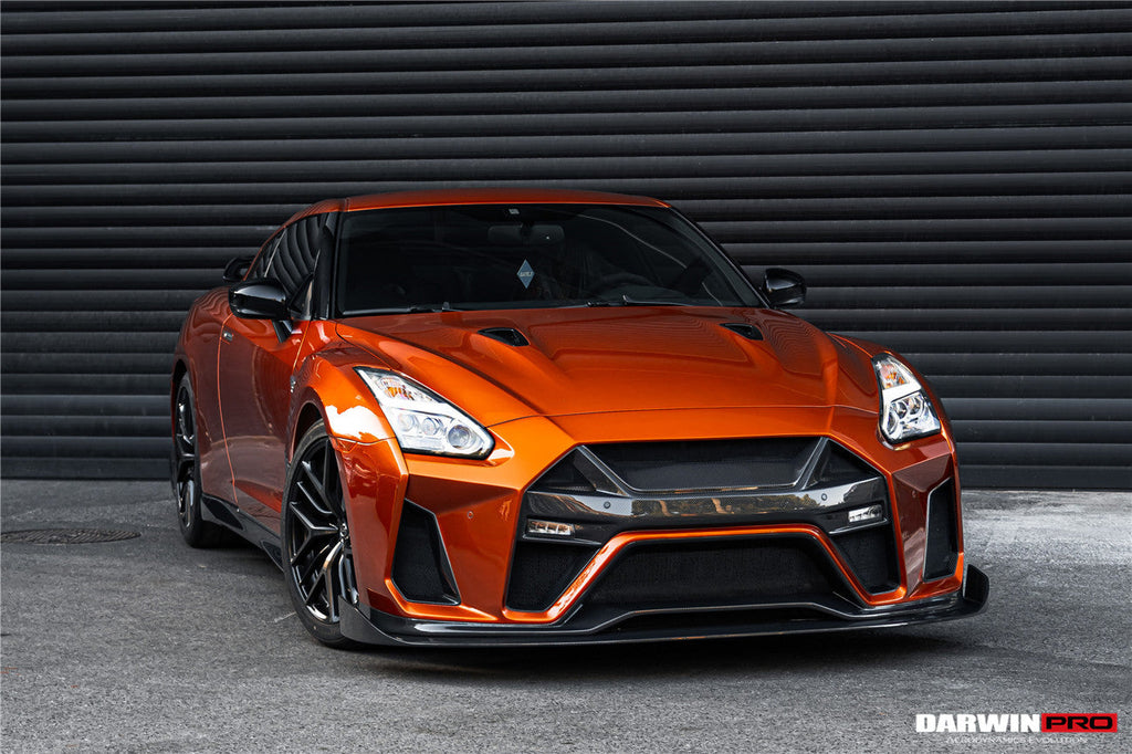 DarwinPRO 2008-2022 Nissan GTR R35 CBA & DBA & EBA BKSSII Style Front Bumper