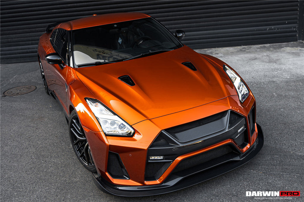 DarwinPRO 2008-2022 Nissan GTR R35 CBA & DBA & EBA BKSSII Style Front Bumper