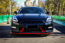 Load image into Gallery viewer, 2008-2016 Nissan GTR R35 CBA DBA Ver15 NSM Style Partial Carbon Fiber Front Bumper - DarwinPRO Aerodynamics
