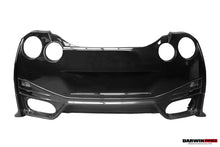 Load image into Gallery viewer, DarwinPRO 2008-2022 Nissan GTR R35 CBA DBA EBA NSM Style Partial Carbon Fiber Rear Bumper