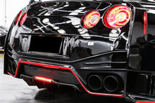 Load image into Gallery viewer, 2012-2022 Nissan GTR R35 DBA &amp; EBA BKSS Style Carbon Fiber Rear Diffuser Canards