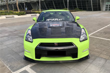 Load image into Gallery viewer, 2012-2016 Nissan GTR R35 DBA NSM Style Partial Carbon Fiber Front Lip