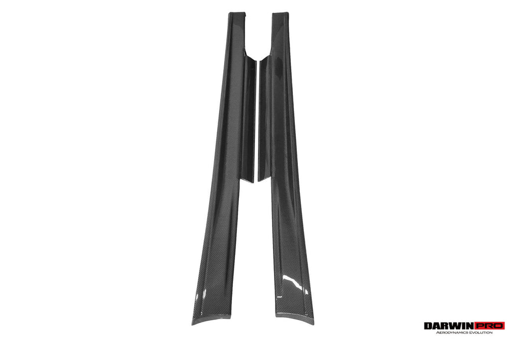 DarwinPRO 2008-2022 Nissan GTR R35 CBA DBA NSM Style Carbon Fiber Side Skirts