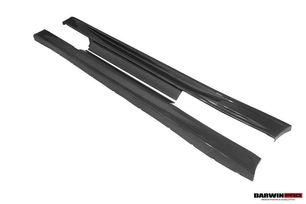DarwinPRO 2008-2022 Nissan GTR R35 CBA DBA NSM Style Carbon Fiber Side Skirts