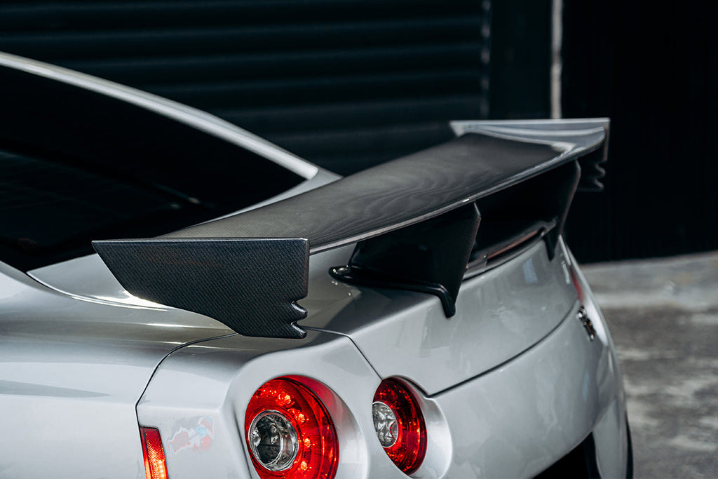 2008-2022 Nissan GTR R35 CBA DBA EBA NSM Style Carbon Fiber Trunk Spoiler Wing