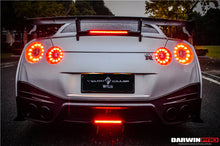 Load image into Gallery viewer, DarwinPRO 2008-2022 Nissan GTR R35 CBA DBA EBA NSM Style Partial Carbon Fiber Rear Bumper