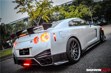 Load image into Gallery viewer, DarwinPRO 2008-2022 Nissan GTR R35 CBA DBA EBA NSM Style Partial Carbon Fiber Rear Bumper
