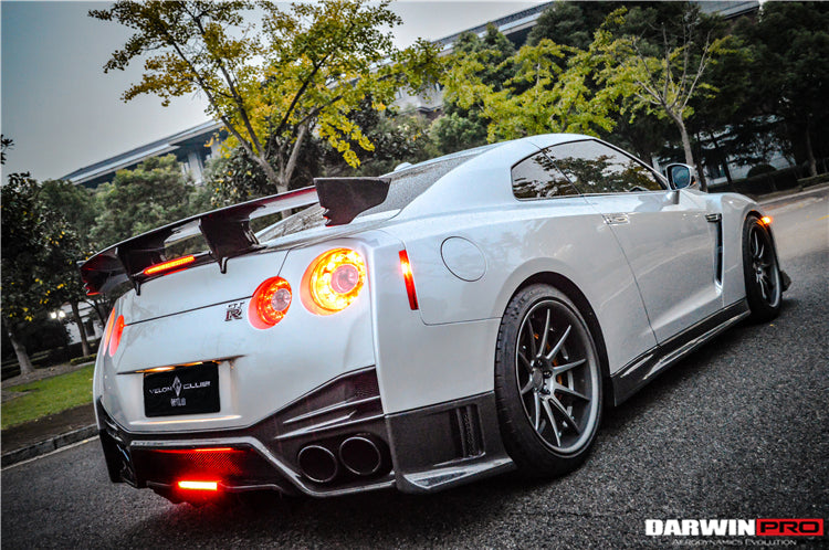 2008-2022 Nissan GTR R35 CBA DBA EBA NSM Style Carbon Fiber Trunk Spoiler Wing