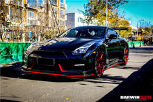 Load image into Gallery viewer, 2008-2016 Nissan GTR R35 CBA DBA Ver15 NSM Style Partial Carbon Fiber Front Bumper