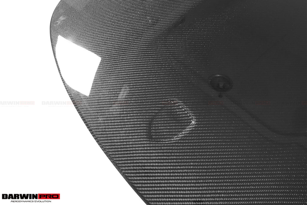 DarwinPRO 2012-2019 Porsche 991 Carrera S & Targa 4 & 4s GT2RS Style Carbon Fiber Hood - DarwinPRO Aerodynamics