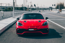 Load image into Gallery viewer, DarwinPRO 2012-2025 Porsche 718 &amp; 981 Cayman &amp; Boxster GT2RS Style Carbon Fiber Hood