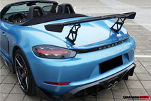 Load image into Gallery viewer, DarwinPRO 2016-2025 Porsche 718 Cayman &amp; Boxster BKSS Style Carbon Fiber Rear Trim - DarwinPRO Aerodynamics