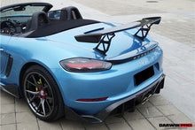 Load image into Gallery viewer, DarwinPRO 2016-2025 Porsche 718 Cayman &amp; Boxster BKSS Style Carbon Fiber Rear Trim - DarwinPRO Aerodynamics