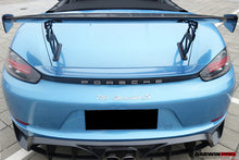 Load image into Gallery viewer, DarwinPRO 2016-2025 Porsche 718 Cayman &amp; Boxster BKSS Style Carbon Fiber Rear Trim - DarwinPRO Aerodynamics