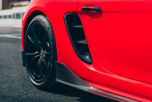 Load image into Gallery viewer, DarwinPRO 2016-2025 Porsche 718 Cayman &amp; Boxster Carbon Fiber Side Air Vents - DarwinPRO Aerodynamics